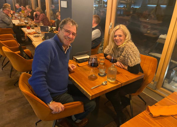 Besuch im Restaurant Vergiss mein Nicht in Oberhof
